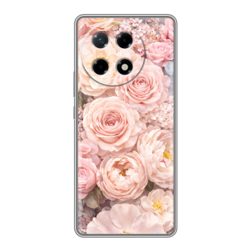 Силиконовый чехол на Tecno Camon 30S с принтом женский
