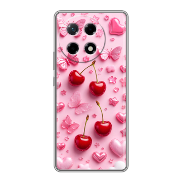 Силиконовый чехол на Tecno Camon 30S с принтом для девочек