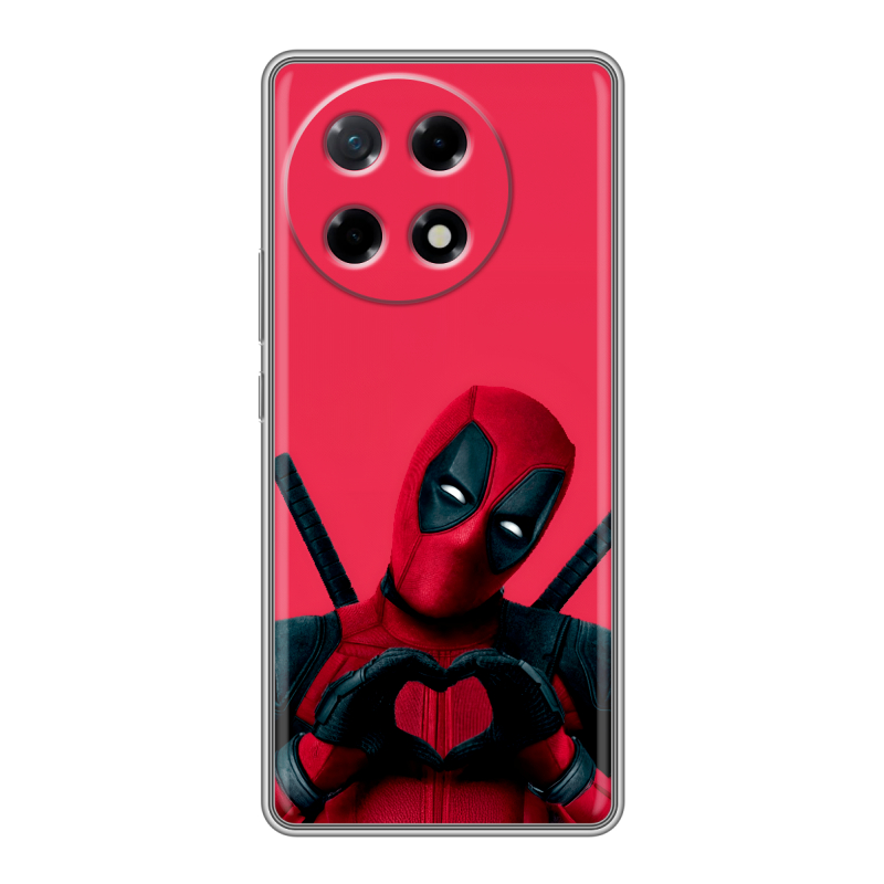 Силиконовый чехол на Tecno Camon 30S с принтом Дедпул Deadpool Силиконовый чехол на Tecno Camon 30S с принтом Дедпул Deadpool