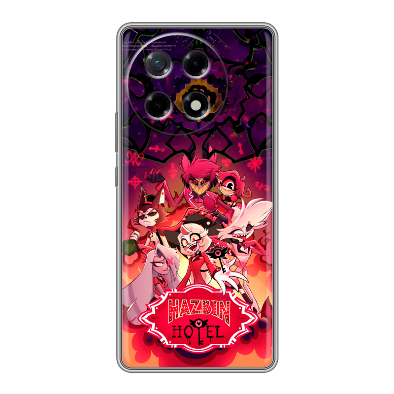 Силиконовый чехол на Tecno Camon 30S с принтом Hazbin Hotel Отель Хазбин Силиконовый чехол на Tecno Camon 30S с принтом Hazbin Hotel Отель Хазбин