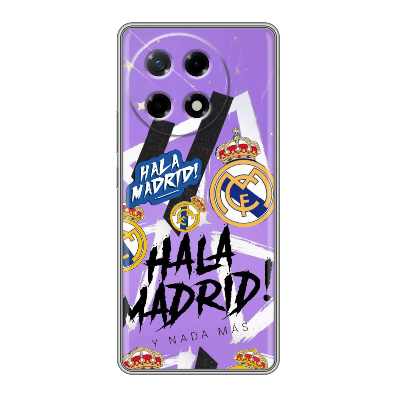 Силиконовый чехол на Tecno Camon 30S с принтом Real Madrid Реал Мадрид Силиконовый чехол на Tecno Camon 30S с принтом Real Madrid Реал Мадрид