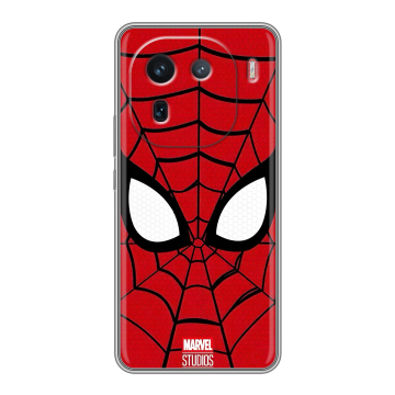 Силиконовый чехол на IQOO 12 с принтом человек паук spiderman