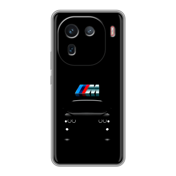 Силиконовый чехол на IQOO 12 с принтом БМВ BMW