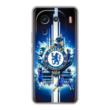 Силиконовый чехол на IQOO 12 с принтом Chelsea Челси Силиконовый чехол на IQOO 12 с принтом Chelsea Челси