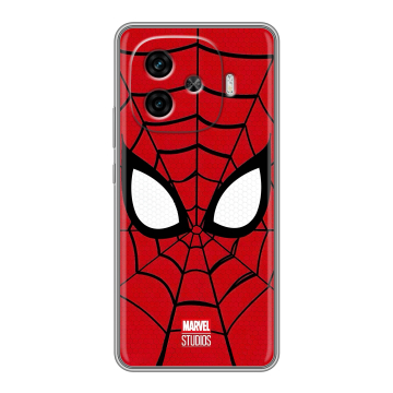 Силиконовый чехол на IQOO Z9 с принтом человек паук spiderman