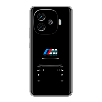 Силиконовый чехол на IQOO Z9 с принтом БМВ BMW