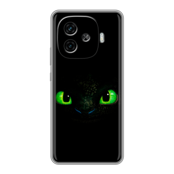 Силиконовый чехол на IQOO Z9 с принтом Как приручить дракона Силиконовый чехол на IQOO Z9 с принтом Как приручить дракона
