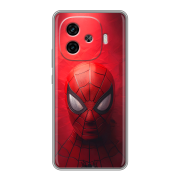 Силиконовый чехол на IQOO Z9 с принтом Spiderman Человек паук Силиконовый чехол на IQOO Z9 с принтом Spiderman Человек паук
