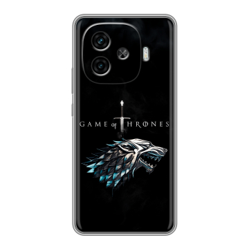 Силиконовый чехол на IQOO Z9 с принтом Игра Престолов Game Thrones Силиконовый чехол на IQOO Z9 с принтом Игра Престолов Game Thrones
