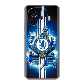 Силиконовый чехол на IQOO Z9 с принтом Chelsea Челси