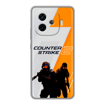 Силиконовый чехол на IQOO Z9 с принтом Counter Strike Силиконовый чехол на IQOO Z9 с принтом Counter Strike