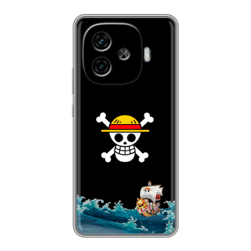 Силиконовый чехол на IQOO Z9 с принтом One Piece Ван Пис Силиконовый чехол на IQOO Z9 с принтом One Piece Ван Пис