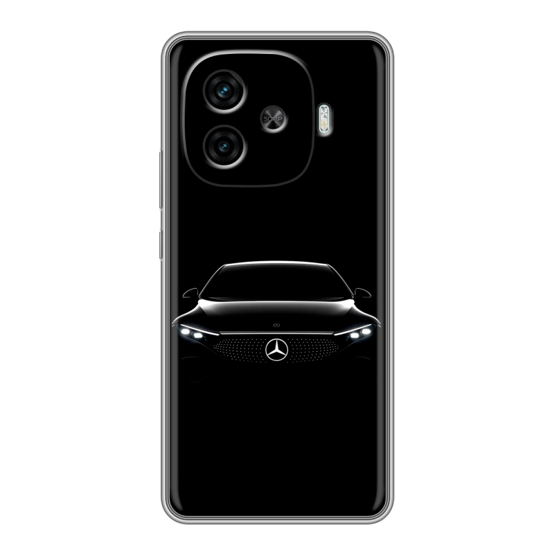 Силиконовый чехол на IQOO Z9 с принтом Mercedes Мерседес Силиконовый чехол на IQOO Z9 с принтом Mercedes Мерседес