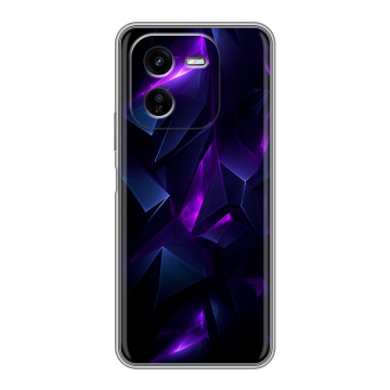 Силиконовый чехол на IQOO Z9x с принтом Абстракиция Силиконовый чехол на IQOO Z9x с принтом Абстракиция