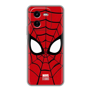 Силиконовый чехол на IQOO Z9x с принтом человек паук spiderman