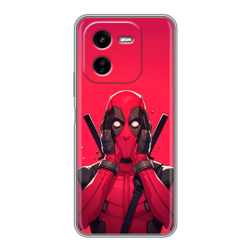 Силиконовый чехол на IQOO Z9x с принтом Дедпул Deadpool Силиконовый чехол на IQOO Z9x с принтом Дедпул Deadpool