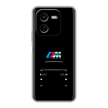 Силиконовый чехол на IQOO Z9x с принтом БМВ BMW