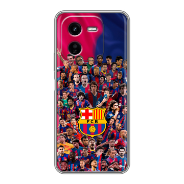 Силиконовый чехол на IQOO Z9x с принтом Барселона Barcelona Силиконовый чехол на IQOO Z9x с принтом Барселона Barcelona