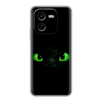 Силиконовый чехол на IQOO Z9x с принтом Как приручить дракона Силиконовый чехол на IQOO Z9x с принтом Как приручить дракона