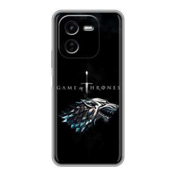 Силиконовый чехол на IQOO Z9x с принтом Игра Престолов Game Thrones Силиконовый чехол на IQOO Z9x с принтом Игра Престолов Game Thrones