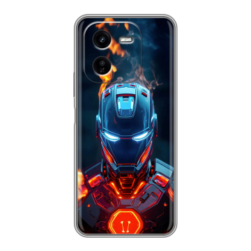 Силиконовый чехол на IQOO Z9x с принтом IronMan Железный человек Силиконовый чехол на IQOO Z9x с принтом IronMan Железный человек