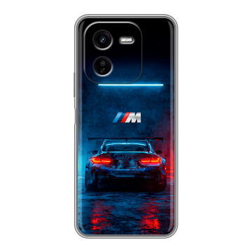 Силиконовый чехол на IQOO Z9x с принтом BMW БМВ Силиконовый чехол на IQOO Z9x с принтом BMW БМВ