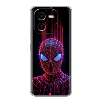 Силиконовый чехол на IQOO Z9x с принтом Spiderman Человек паук Силиконовый чехол на IQOO Z9x с принтом Spiderman Человек паук