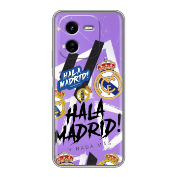 Силиконовый чехол на IQOO Z9x с принтом Real Madrid Реал Мадрид Силиконовый чехол на IQOO Z9x с принтом Real Madrid Реал Мадрид