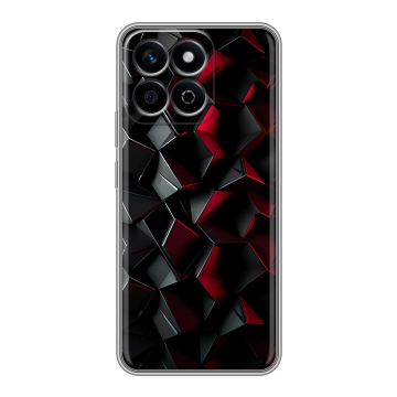 Силиконовый чехол на Honor X7c с принтом Абстракция Силиконовый чехол на Honor X7c с принтом Абстракция