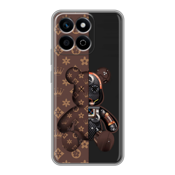 Силиконовый чехол на Honor X7c с принтом Луи робот Силиконовый чехол на Honor X7c с принтом Луи робот