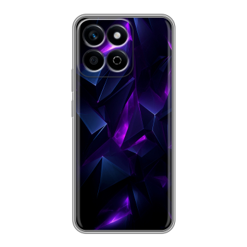 Силиконовый чехол на Honor X7c с принтом Абстракиция