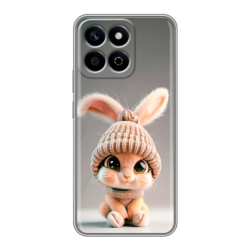 Силиконовый чехол на Honor X7c с принтом Кролик