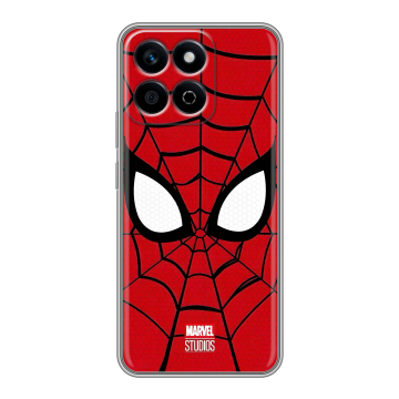Силиконовый чехол на Honor X7c с принтом человек паук spiderman