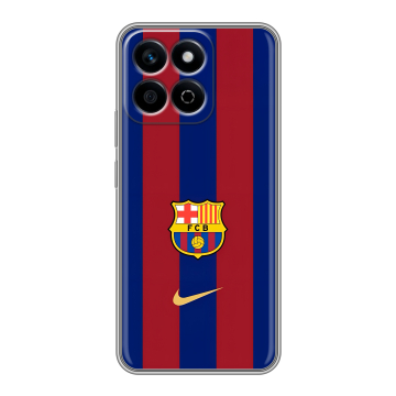 Силиконовый чехол на Honor X7c с принтом Барселона Barcelona Силиконовый чехол на Honor X7c с принтом Барселона Barcelona