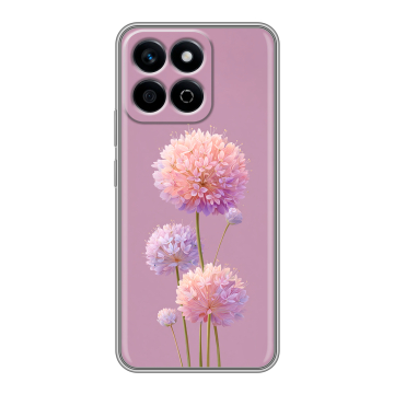 Силиконовый чехол на Honor X7c с принтом Цветы