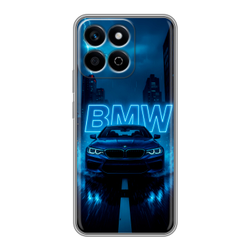 Силиконовый чехол на Honor X7c с принтом BMW БМВ Силиконовый чехол на Honor X7c с принтом BMW БМВ