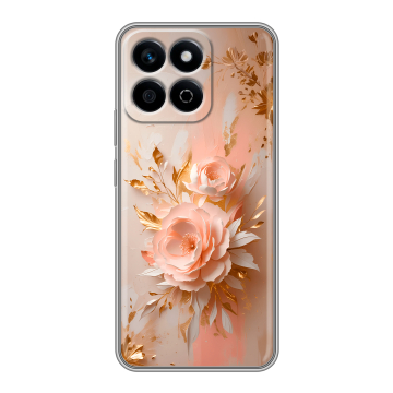 Силиконовый чехол на Honor X7c с принтом женский