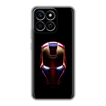 Силиконовый чехол на Honor X7c с принтом IronMan Железный человек Силиконовый чехол на Honor X7c с принтом IronMan Железный человек