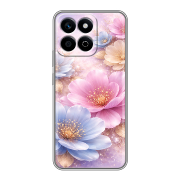 Силиконовый чехол на Honor X7c с принтом женский