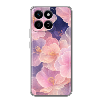 Силиконовый чехол на Honor X7c с принтом женский