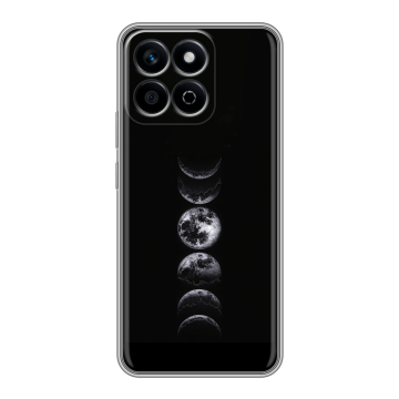 Силиконовый чехол на Honor X7c с принтом женский Силиконовый чехол на Honor X7c с принтом женский