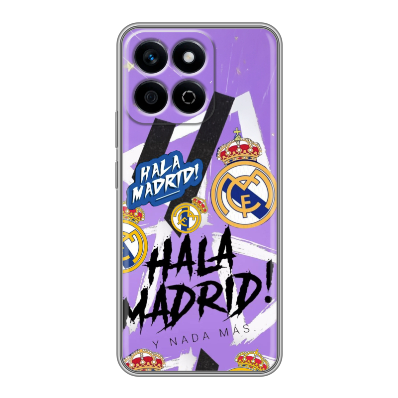 Силиконовый чехол на Honor X7c с принтом Real Madrid Реал Мадрид Силиконовый чехол на Honor X7c с принтом Real Madrid Реал Мадрид