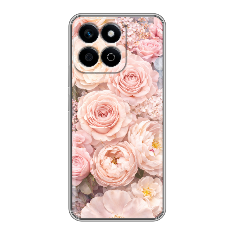 Силиконовый чехол на Honor X7c с принтом женский Силиконовый чехол на Honor X7c с принтом женский