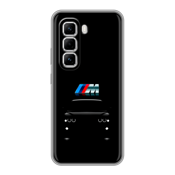 Силиконовый чехол на Infinix Hot 50 Pro с принтом БМВ BMW