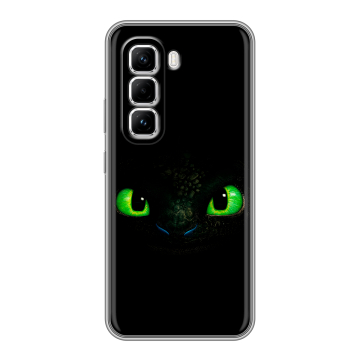 Силиконовый чехол на Infinix Hot 50 Pro с принтом Как приручить дракона Силиконовый чехол на Infinix Hot 50 Pro с принтом Как приручить дракона