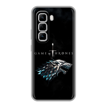 Силиконовый чехол на Infinix Hot 50 Pro с принтом Игра Престолов Game Thrones Силиконовый чехол на Infinix Hot 50 Pro с принтом Игра Престолов Game Thrones