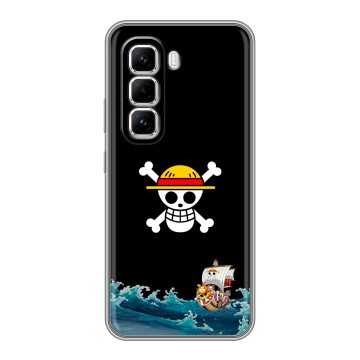 Силиконовый чехол на Infinix Hot 50 Pro с принтом One Piece Ван Пис Силиконовый чехол на Infinix Hot 50 Pro с принтом One Piece Ван Пис