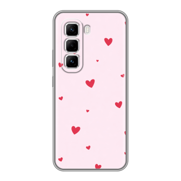 Силиконовый чехол на Infinix Hot 50 Pro с принтом для девочек Силиконовый чехол на Infinix Hot 50 Pro с принтом для девочек