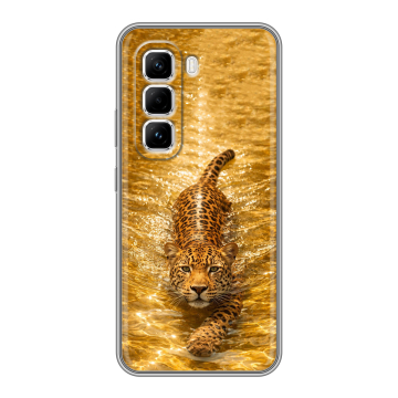 Силиконовый чехол на Infinix Hot 50 Pro с принтом женский Силиконовый чехол на Infinix Hot 50 Pro с принтом женский