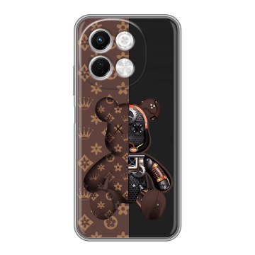 Силиконовый чехол на Tecno Spark 30 5G с принтом Луи робот Силиконовый чехол на Tecno Spark 30 5G с принтом Луи робот